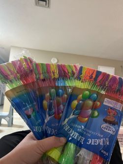 New3 Packs Balloons, Rapid-Filling Self-Sealing Tropical Colored Water Balloons for Outdoor Family, Friends, Children Summer Fun, Teens, Adults Party,