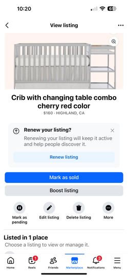 Crib With Changing Table
