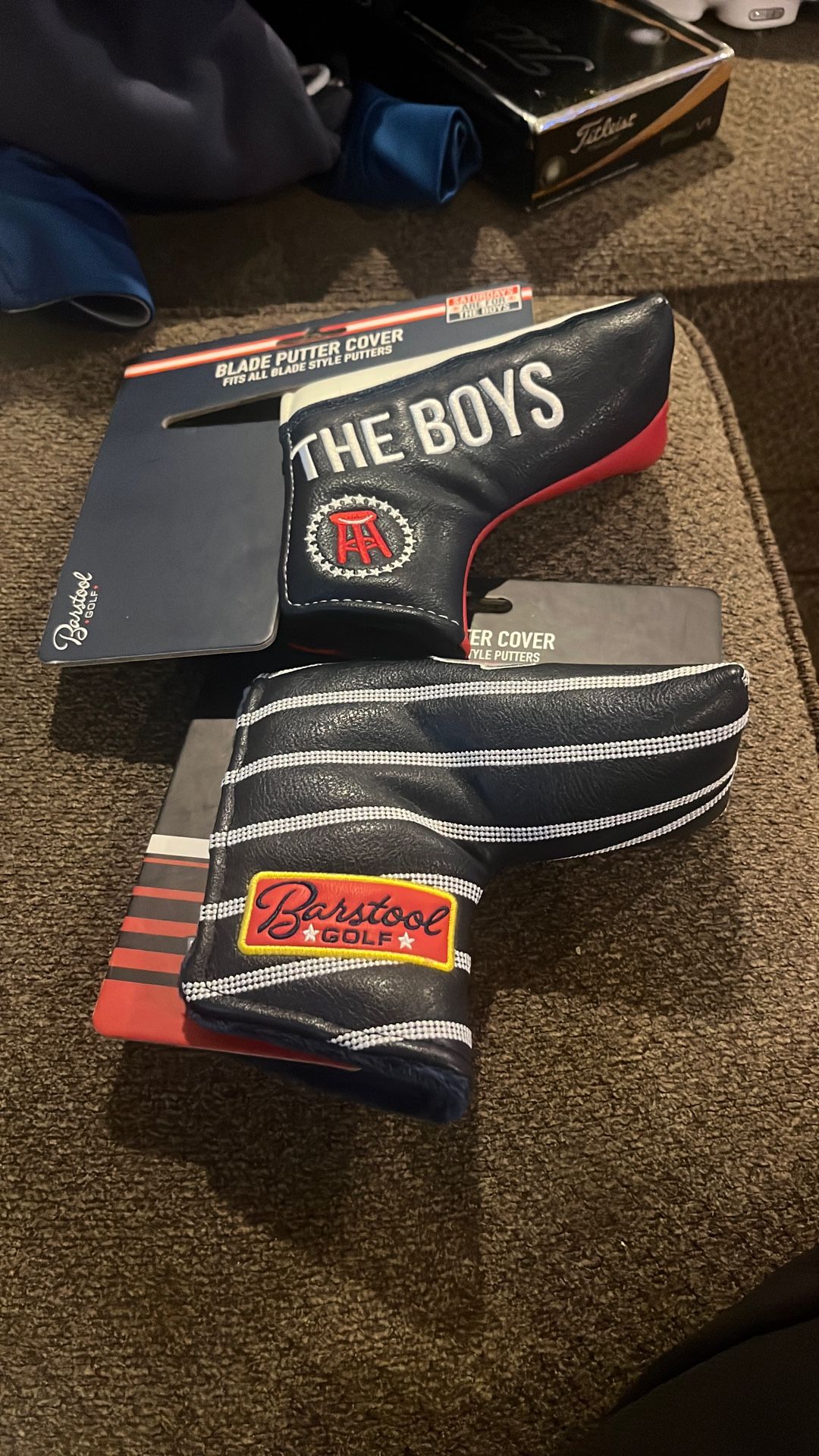 Barstool Blade Putter Covers Either Ryder Cup Or Saturday Are For The Boys NEW