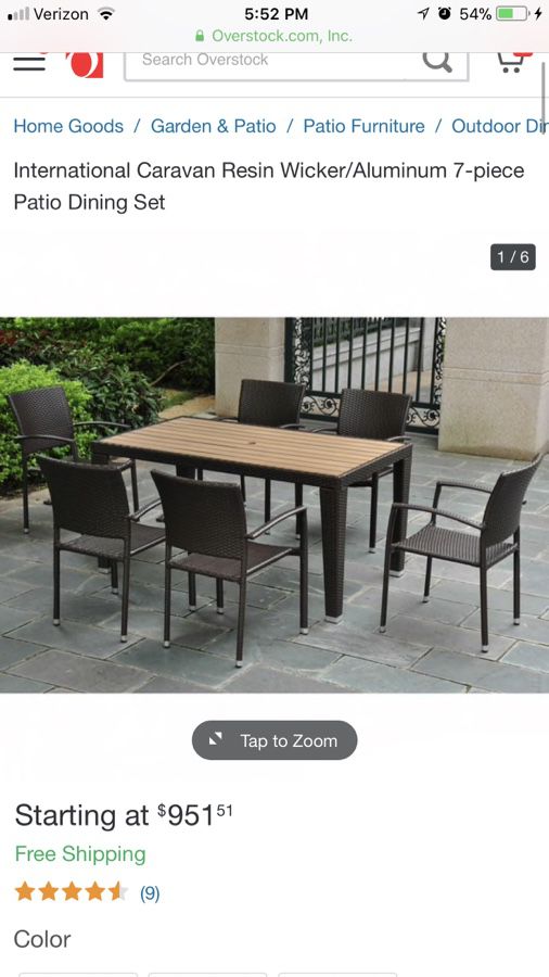 Outdoor Dining tables
