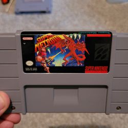 Super Metroid SNES Game Authentic Cleaned Tested