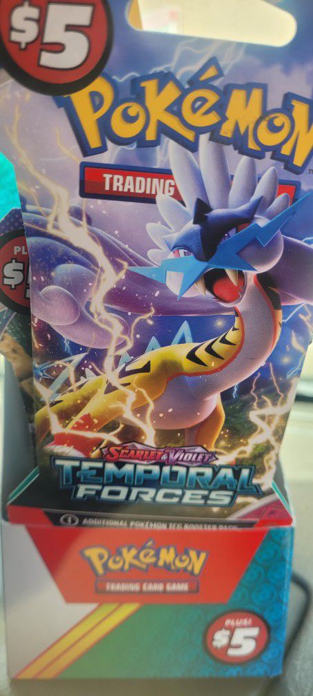 22 Unopened Temporal Force Pokemon TCG Packs