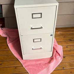 2 Drawer Metal Filing Cabinet