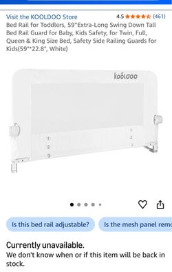 bed rail for toddlers