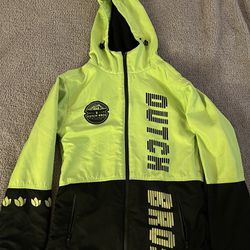 Dutch Bros Neon Rain Jacket