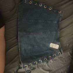 Jean skirt