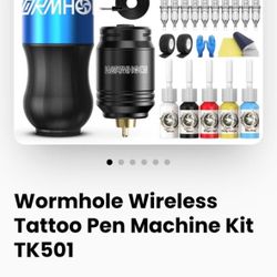 Wormhole Tattoo Kit New Unused 