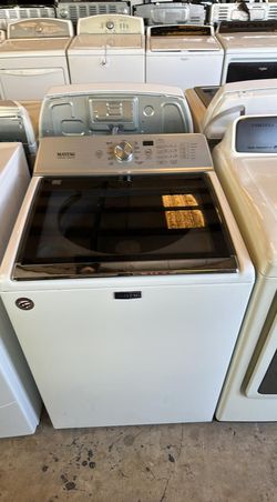 Maytag Top Load Electric Washer White Heavy Duty

