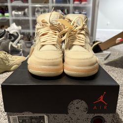 Off White Jordan 4 Sail
