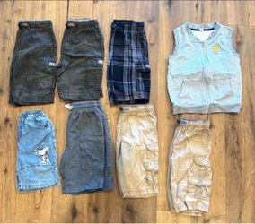 Great quality, Boy shorts ( Union Bay) and vest Size 6 8 items for $10