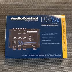 Audio Control LC7i Six Channel Line Output Converter With Accubass Speaker Level Inputs