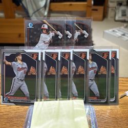 10 Card Jackson Holliday Lot