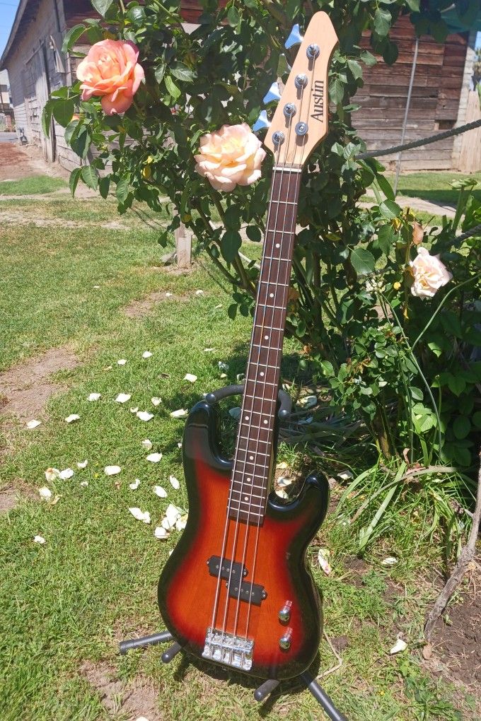 2000's Austin Electric Bass Guitar w/Amp