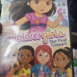 Dora Explorer Girls Our First Concert DVD 