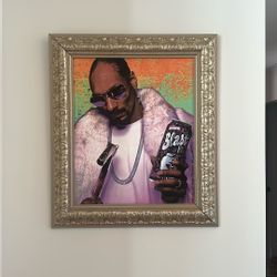 Snoop Dogg Framed Advertising Promotional Art 