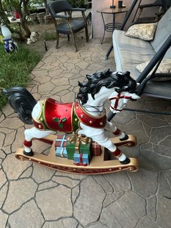 Light up horse decoration