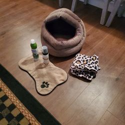 Kitty Bed And Stuff