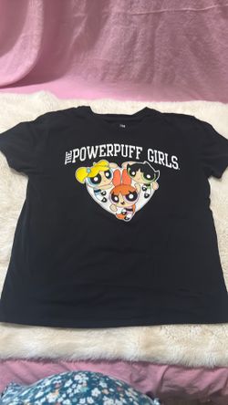 The Powerpuff Girls Vintage Black T-shirt , small size