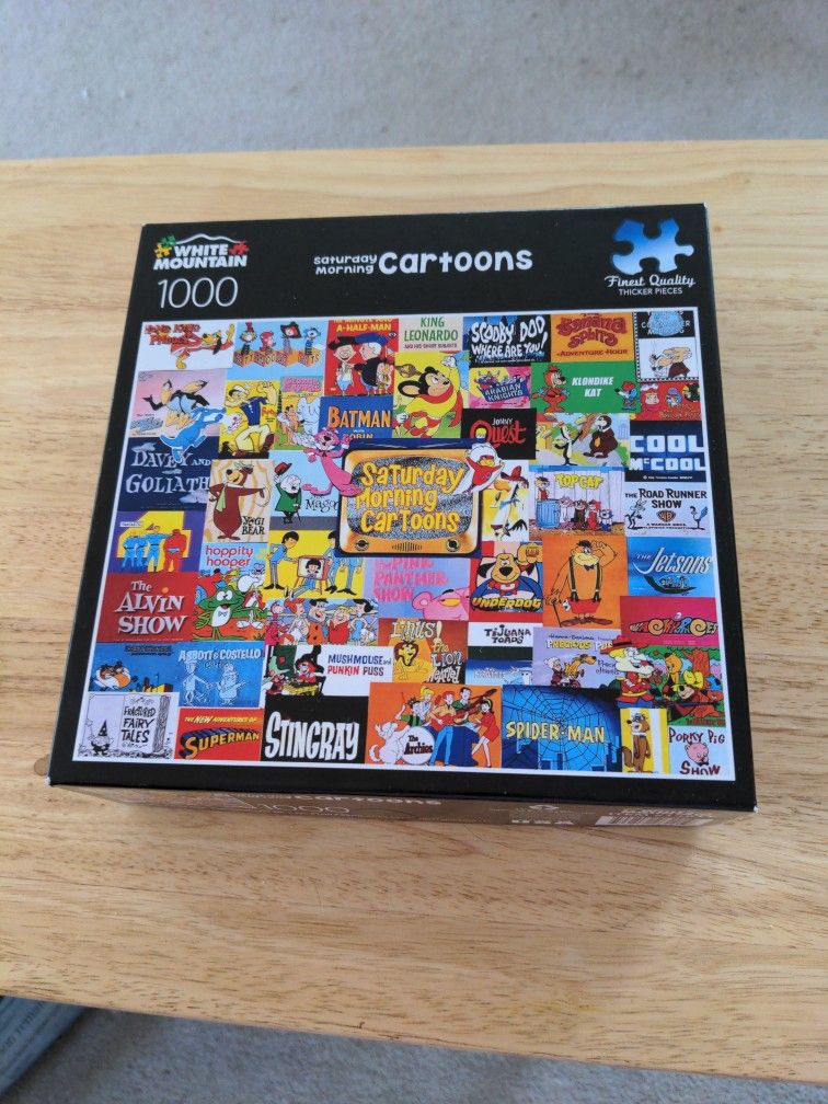 Saturday Morning Cartoons Jigsaw Puzzle