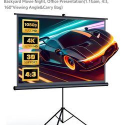120 Inch Projector Screen 