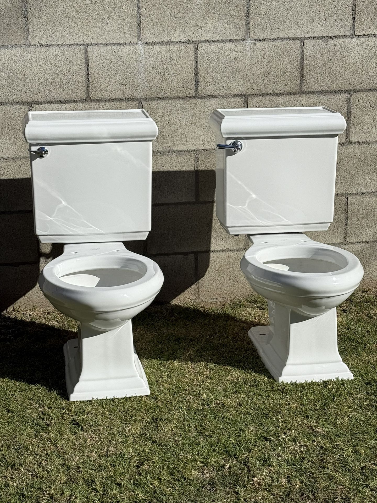 Kohler “Memoirs” Toilets, Used, $50 Each.