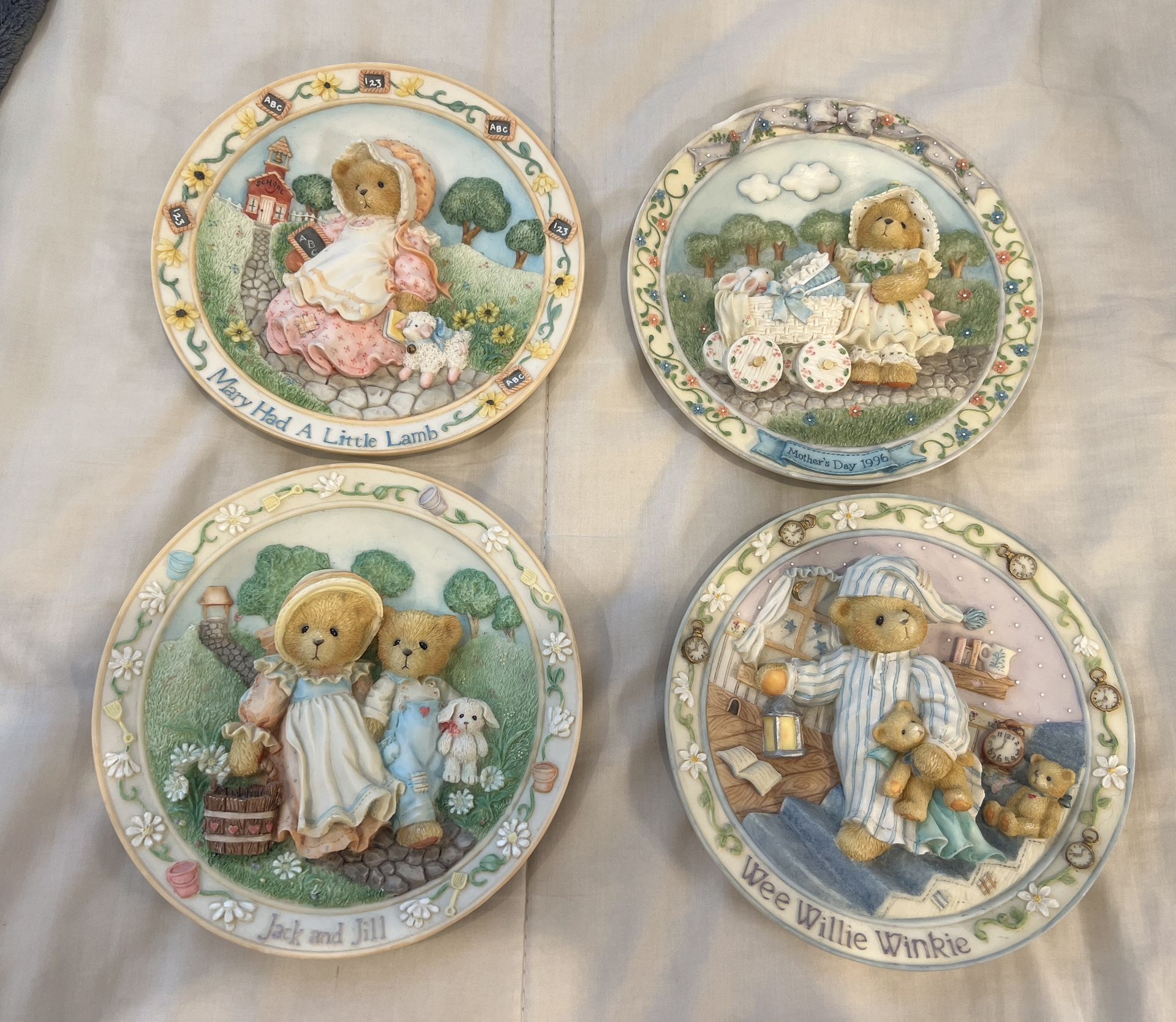 Cherished Teddies Plate Collection - Collectors Edition