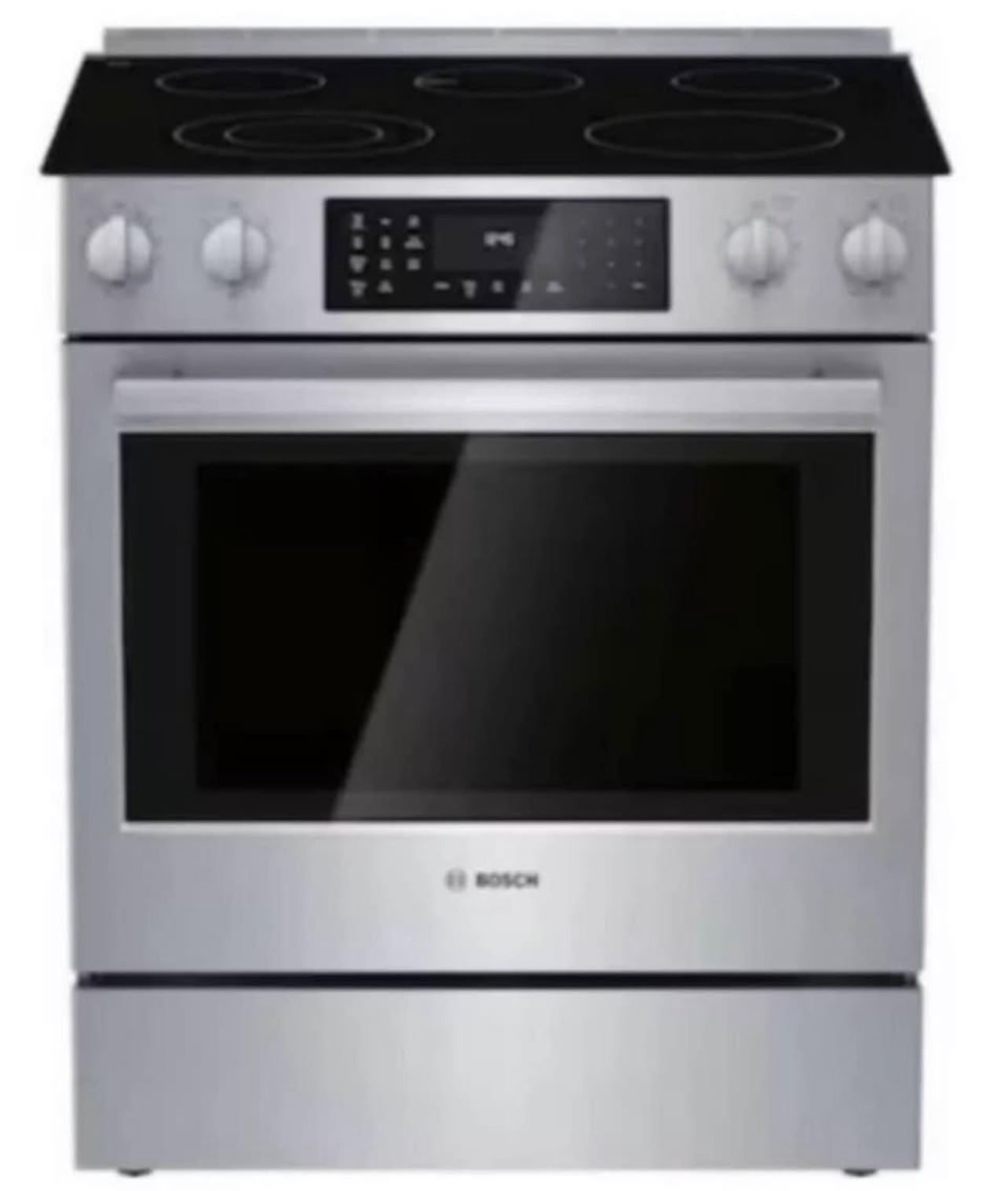 NEW BOSCH 30” stainless slide in range stove