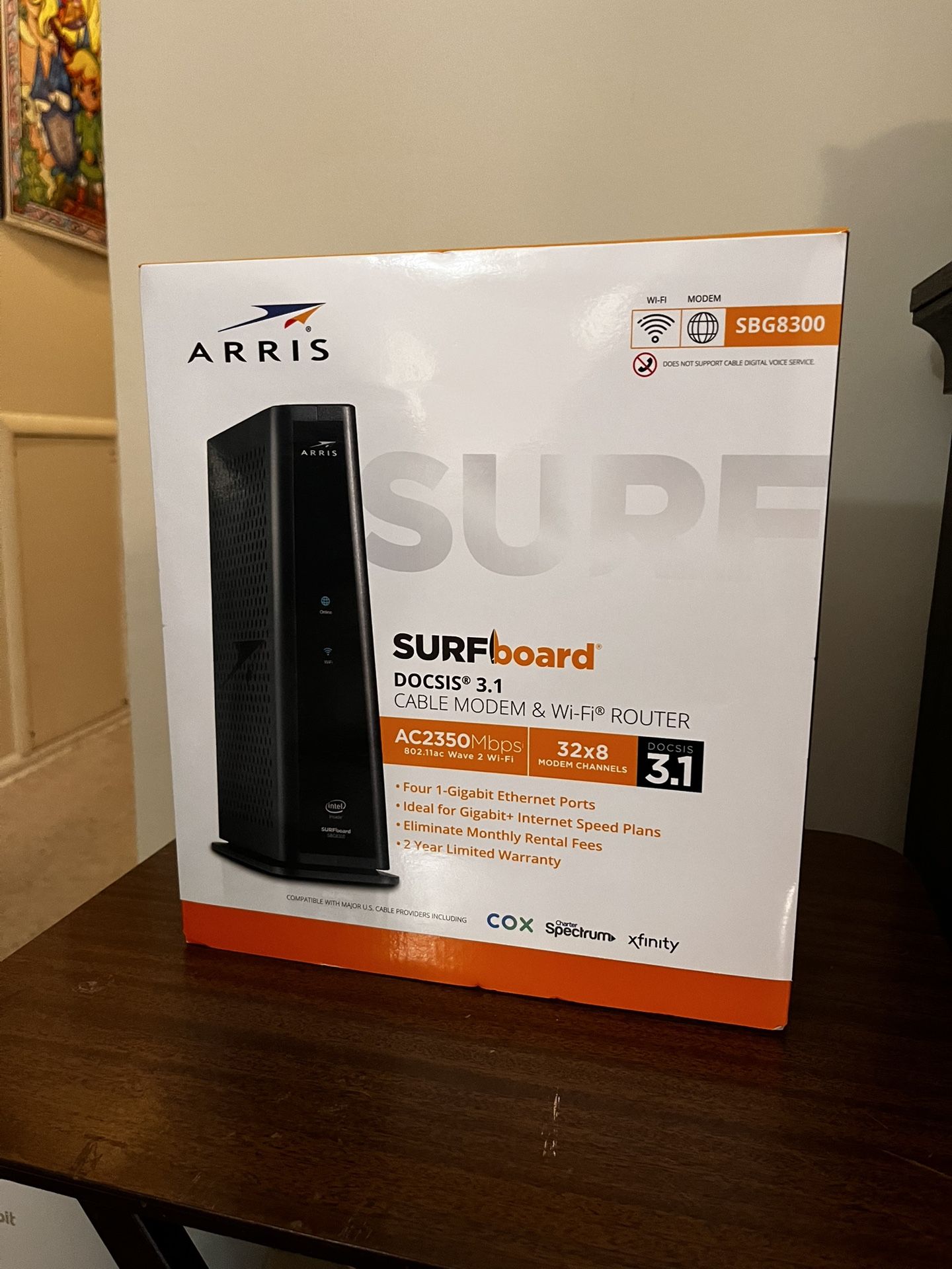 ARRIS SURFboard SBG8300 Modem & Router
