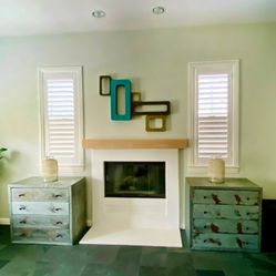 Custom Basswood Plantation Shutters & Expert Installation - Real Wood Interior Window Coverings (Persianas de Madera Para Ventanas)