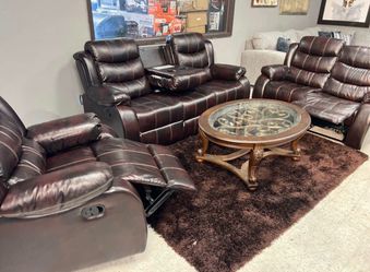 NEW SOFA LOVESEAT AND RECLINER WITH FREE DELIVERY ORDER HERE PAY ON ARRIVAL