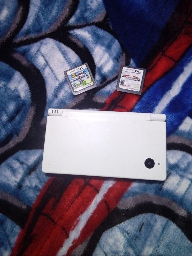 Dsi With Two Mario Games