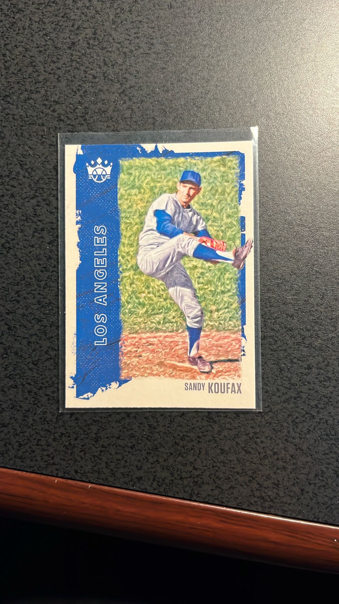 Sandy Koufax Diamond Kings Baseball Card