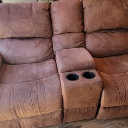 2 Seat Recliner Plus 3 Seat Settee FREE. FREE