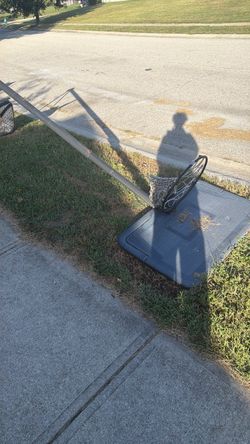 10ft outdoor basketball hoop