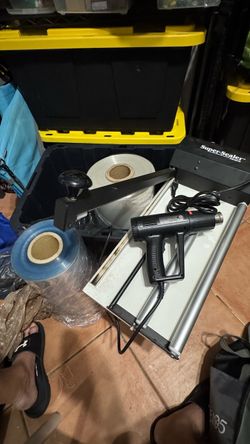 Super sealer shrink wrap system