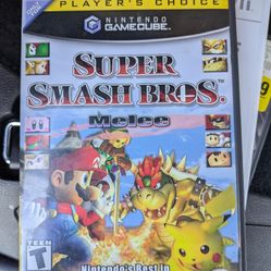 Pre Owned Super Smash bros . Melee For Game Cube OBO