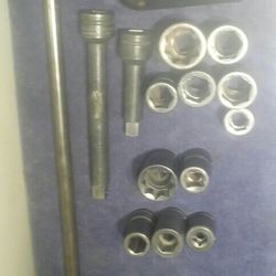 Snap-on 1 Inch Drive Ratchet And Socket Set