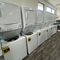 GE SpaceMaker Laundry Towers Available In Gas Or Electric Starting At $999