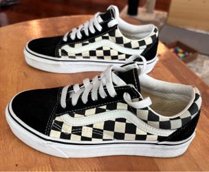 Vans Old Skool Checkerboard Sneakers