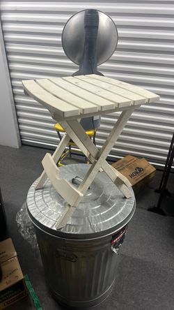 Free Small Folding plastic Side Table