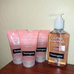 Neutrogena Facial Cleanser & Scrub- all for $15