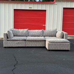 Albany Park Kova Sectional Sofa – Light Gray – Large Modular Couch