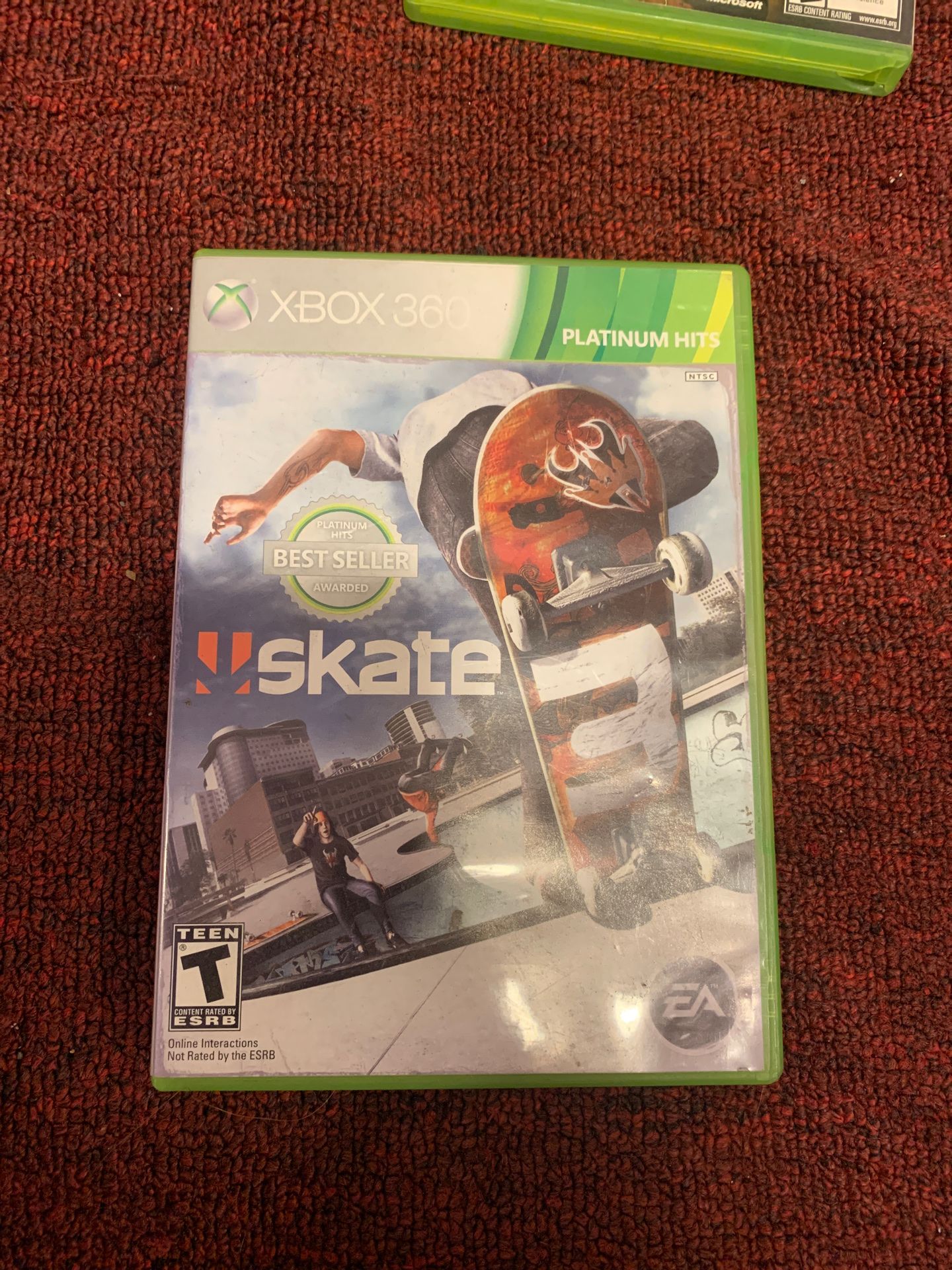 Xbox 360 skate 3 game