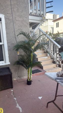 6 foot fake indoor palm tree