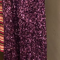 Purple Sequin dress