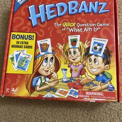 HeadBandz Game with no missing pieces