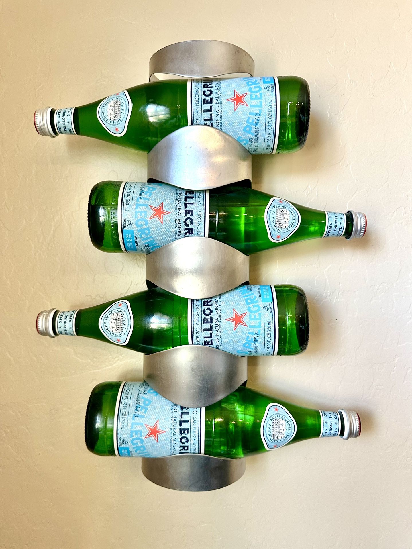 Stainless Steel Wine Rack Bottle Holder — 4 Layers