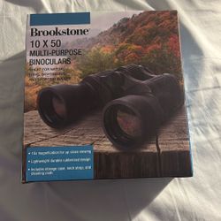 Brookstone 10x50 Multi-Purpose Binoculars – Brand New in Box!