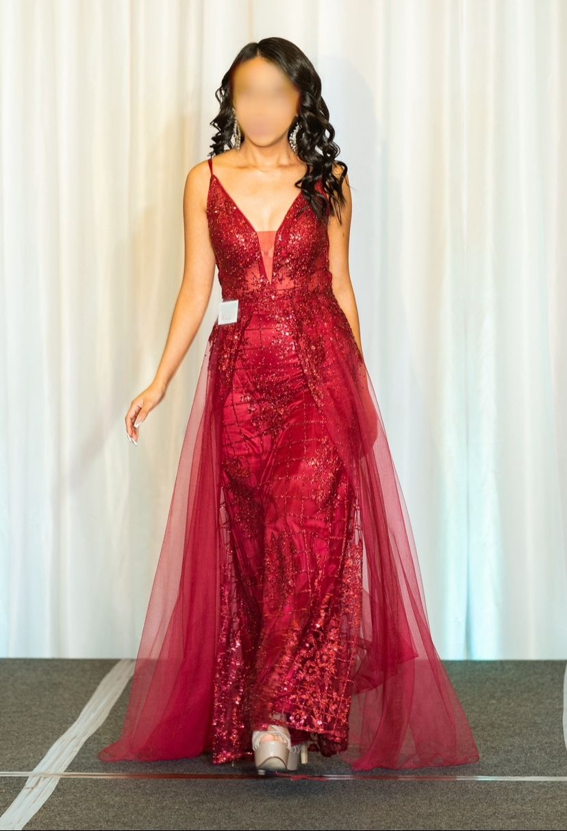 Red Evening Gown 