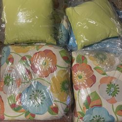 New pillows and cushions